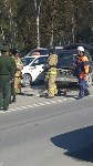 Военный "Урал" протаранил три машины в Южно-Сахалинске, Фото: 8