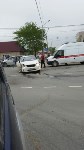 Toyota Corolla Axio и Toyota Wish столкнулись в Южно-Сахалинске, Фото: 5