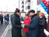 60 семей в селе Долинского района получили ключи от квартир, Фото: 4