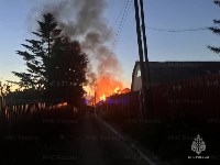 Пожар в СНТ "Лесник" в Южно-Сахалинске, Фото: 6