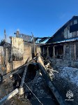 Пожар на улице Степной в Южно-Сахалинске распространился на 25 "квадратов", Фото: 3