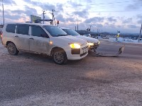 Очевидцев столкновения Toyota Mark II  и Toyota Succeed ищут в Южно-Сахалинске, Фото: 4