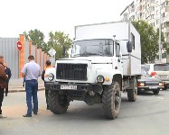 Внедорожник и грузовик столкнулись в Южно-Сахалинске, Фото: 5