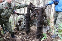 Останки бомбардировщика времен Второй мировой войны найдены на Сахалине, Фото: 4