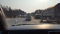 На Корсаковской трассе произошло ДТП с военными автомобилями и внедорожником, Фото: 6