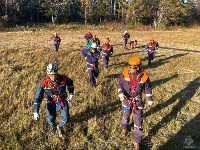 Кинологи со служебными собаками десантировались с вертолёта Ми-8 на Сахалине, Фото: 8