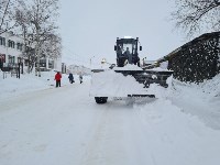 Оху в конце апреля по уши завалило снегом, Фото: 2