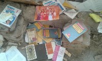 Химикаты и мину нашли в подвале бывшей школы №3 в Корсакове, Фото: 7
