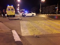 Мужчина пострадал в ночном ДТП в Южно-Сахалинске, Фото: 4