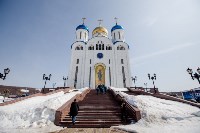Сахалинцы почтили память погибших в Кемерово, Фото: 1