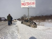 Бензовоз и хэтчбэк столкнулись в Южно-Сахалинске, Фото: 2