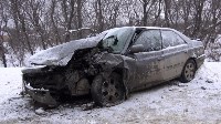 Женщина пострадала при столкновении трех машин на объездной дороге в Южно-Сахалинске, Фото: 5