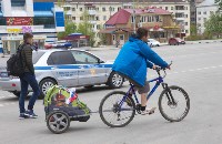В Южно-Сахалинске впервые провели велопарад, Фото: 13