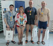 Сахалинские чиновники боролись за звание лучшего пловца в Южно-Сахалинске, Фото: 9