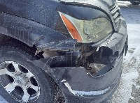 Очевидцев столкновения Toyota Land Cruiser Prado и  Lexus GX470 ищут в Южно-Сахалинске, Фото: 3