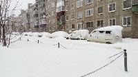 Первый в этом году снежный циклон пришел на юг Сахалина, Фото: 7