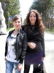 В парке ГПКиО им. Гагарина с однокурсницей перед выступлением, Фото: 5