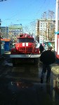 Рыбный павильон загорелся у Дома торговли в Южно-Сахалинске, Фото: 14