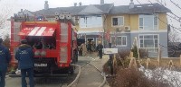 Пожар на улице Лунного света потушили в Южно-Сахалинске, Фото: 2