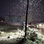 Первый снег выпал в Тымовском районе, Фото: 5