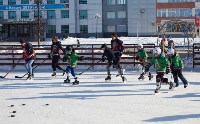 Мастер-класс для любителей хоккея прошел на площади Ленина в Южно-Сахалинске, Фото: 49