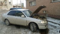 Неуправляемая Toyota врезалась в здание в Корсакове, Фото: 1