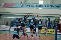 Сахалинские волейболисты проиграл хабаровчанам, Фото: 5