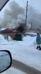 Жилой дом горит в Соловьевке, Фото: 3