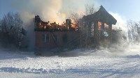 База отдыха РЖД дотла сгорела в Корсаковском районе, Фото: 4