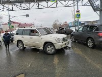 Столкнулись Toyota Land Cruiser и Toyota Hilux, Фото: 4