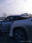 Три автомобиля столкнулись в районе «Федоровки» в Южно-Сахалинске, Фото: 1