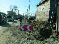 Дорожные работы в Южно-Сахалинске, Фото: 39