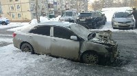 Toyota Allion сгорела в Южно-Сахалинске, Фото: 7