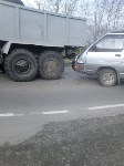 Микроавтобус врезался в кран-балку в районе Сокола, Фото: 2