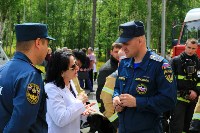 В Сахалинском медколледже прошло пожарно-тактическое учение, Фото: 15