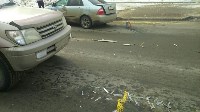 Три автомобиля столкнулись на проспекте Победы в Южно-Сахалинске, Фото: 4
