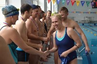 Команда правительства Сахалинской области заняла первое место в соревнованиях по плаванию, Фото: 19