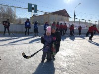 Профессиональные хоккеисты дали мастер-класс жителям Березняков, Фото: 8