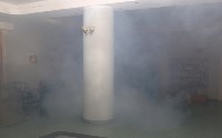 Десятки людей и пожарные собрались у дома культуры в Новоалександровске, Фото: 2
