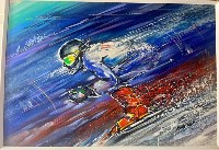 Картины холмского художника пополнили коллекцию музея Корсакова, Фото: 6
