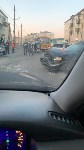 Три автомобиля столкнулись в Холмске, Фото: 2