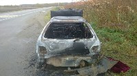 Универсал сгорел на окраине Южно-Сахалинска, Фото: 4