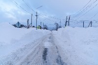 Мэр Южно-Сахалинска проверил, как расчищают от снега северные районы города, Фото: 3