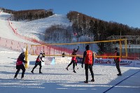 Сахалинцы готовятся к предстоящему этапу Кубка России по волейболу на снегу, Фото: 3