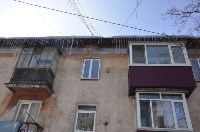 Сосульки на домах Южно-Сахалинска, Фото: 10