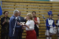 Стивен Сигал стал почетным гостем церемонии  открытия современного спортзала в Холмске, Фото: 1