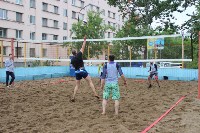 В Южно-Сахалинске прошел I этап чемпионата области по пляжному волейболу, Фото: 6