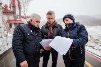 Мэр с инспекционной поездкой посетил городской парк Южно-Сахалинска, Фото: 1