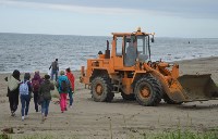 В Садовниках 150 человек очистили от мусора пляж, Фото: 4