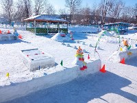 Сахалинские дети победили в федеральном конкурсе на лучший снежный городок, Фото: 4